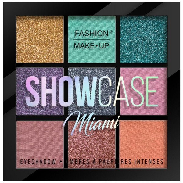 showcase-02-miami-eyeshadow-palette Fashion Make-Up Showcase 02 Miami Eyeshadow Palette - Image 1