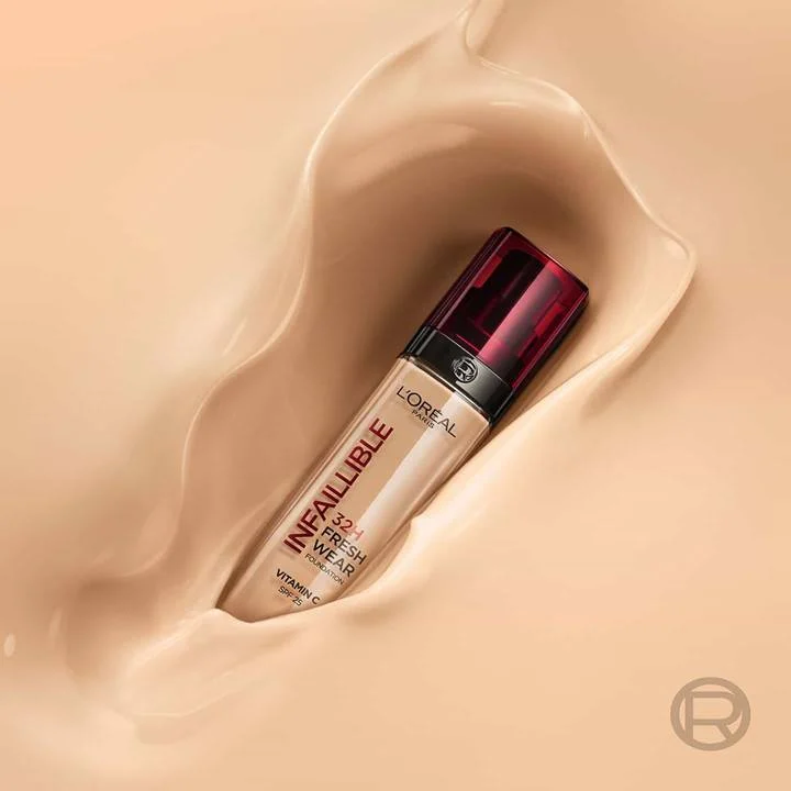 L’Oreal Paris New Infaillible 32H Fresh Wear Foundation - Image 5