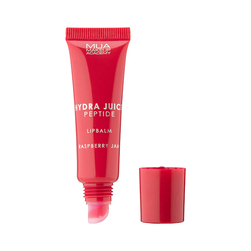 Hydra-Juice-Peptide-Lip-Balm-LID-OFF-Raspberry-Jam_1800x1800 MUA Hydra Juice Peptide Lip Balm - Raspberry Jam - Image 2