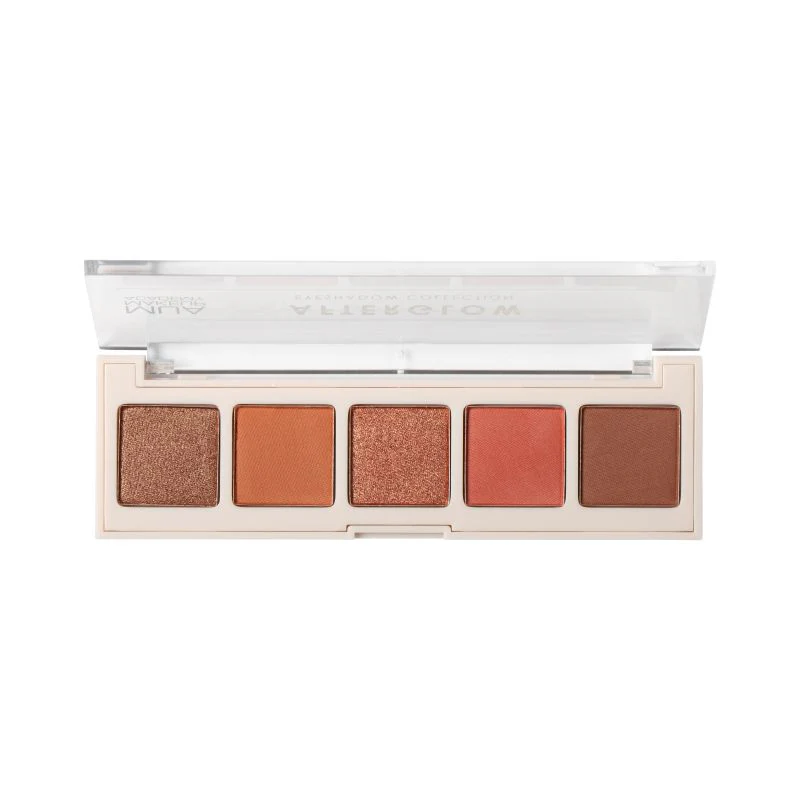 5ShadeEyeshadowPaletteAFTERGLOWLidOff_1800x1800 MUA 5 Shade Eyeshadow Palette - Afterglow - Image 2