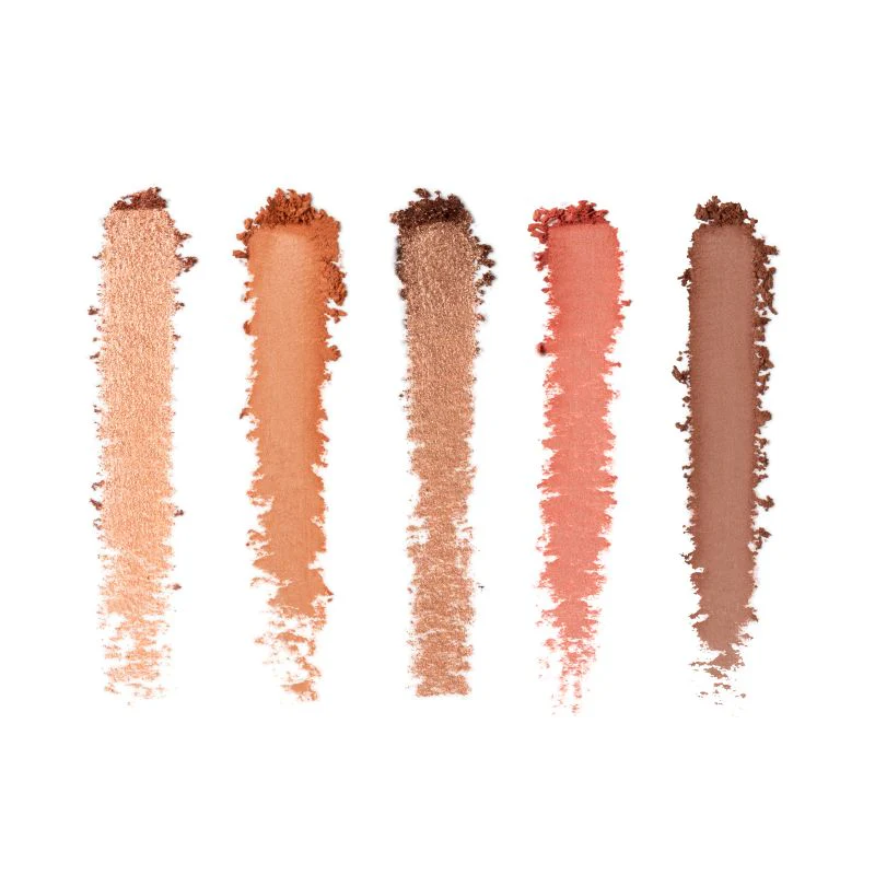 5ShadeEyeshadowPaletteAFTERGLOWSwatch_1800x1800 MUA 5 Shade Eyeshadow Palette - Afterglow - Image 3