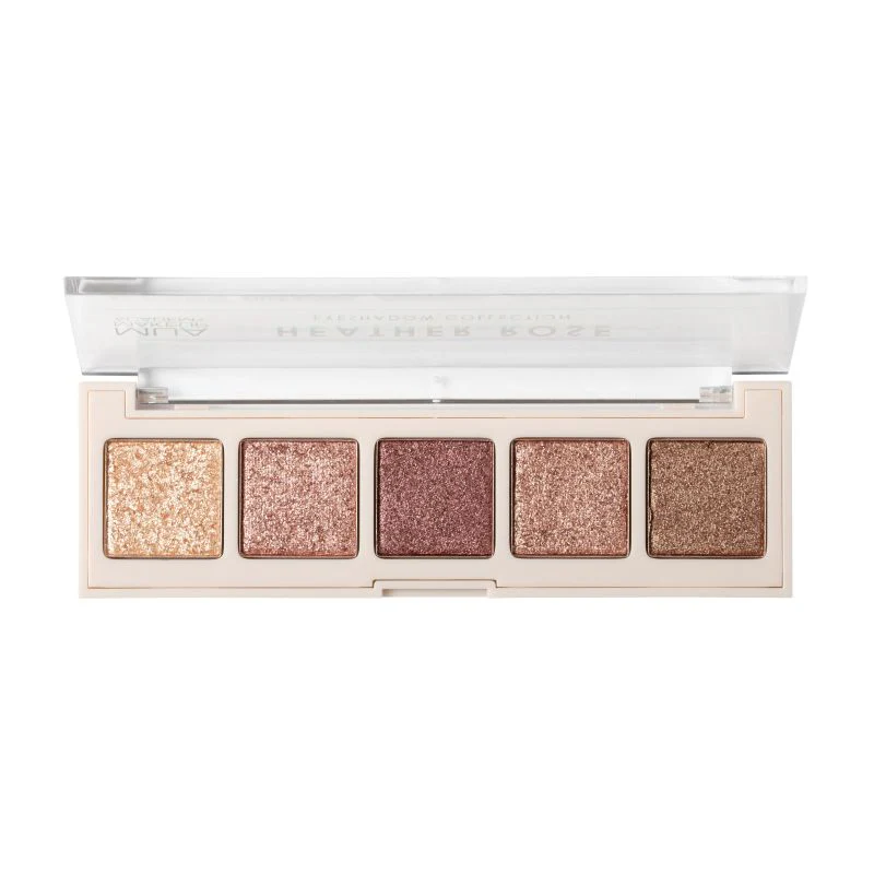 5ShadeEyeshadowPaletteHEATHERROSELidOFF_1800x1800 MUA 5 Shade Eyeshadow Palette - Heather Rose - Image 2